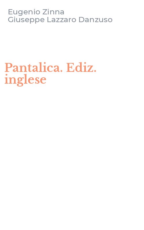 Pantalica. Ediz. inglese