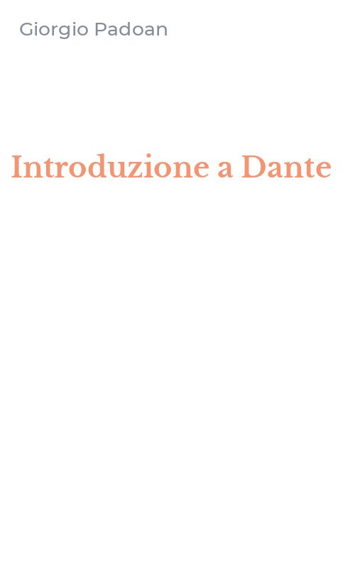 Introduzione a Dante