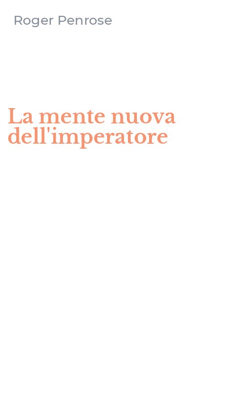 La mente nuova dell'imperatore