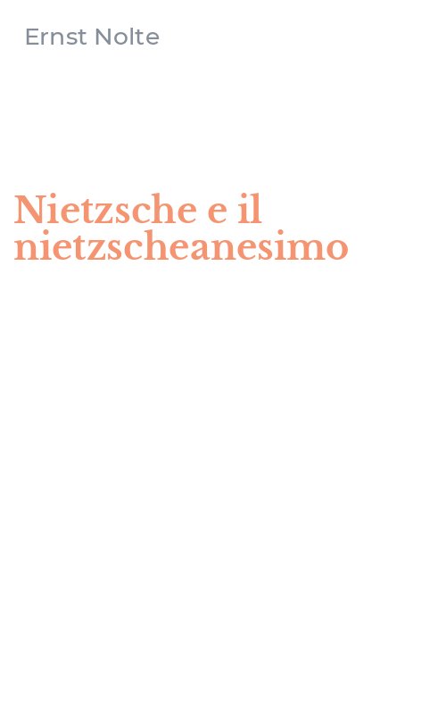 Nietzsche e il nietzscheanesimo
