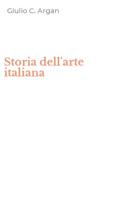 Storia dell'arte italiana