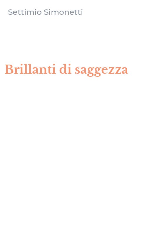 Brillanti di saggezza