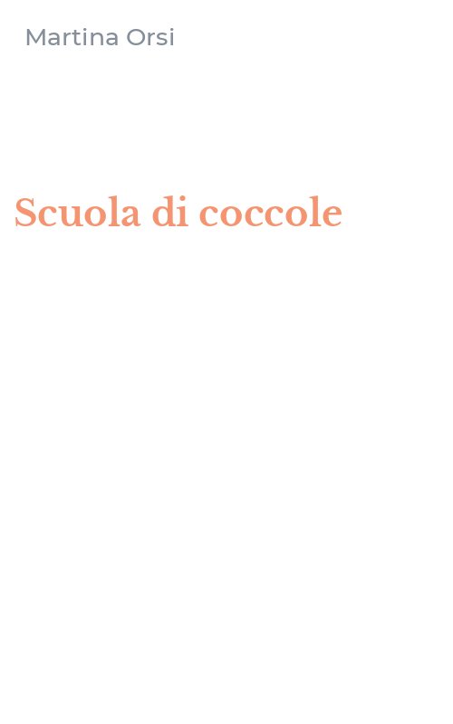 Scuola di coccole