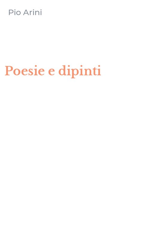Poesie e dipinti