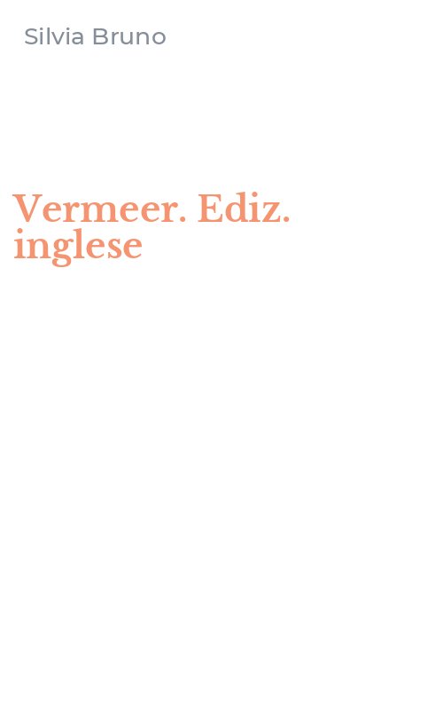Vermeer. Ediz. inglese