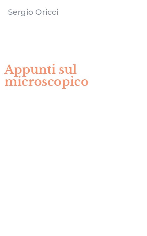 Appunti sul microscopico