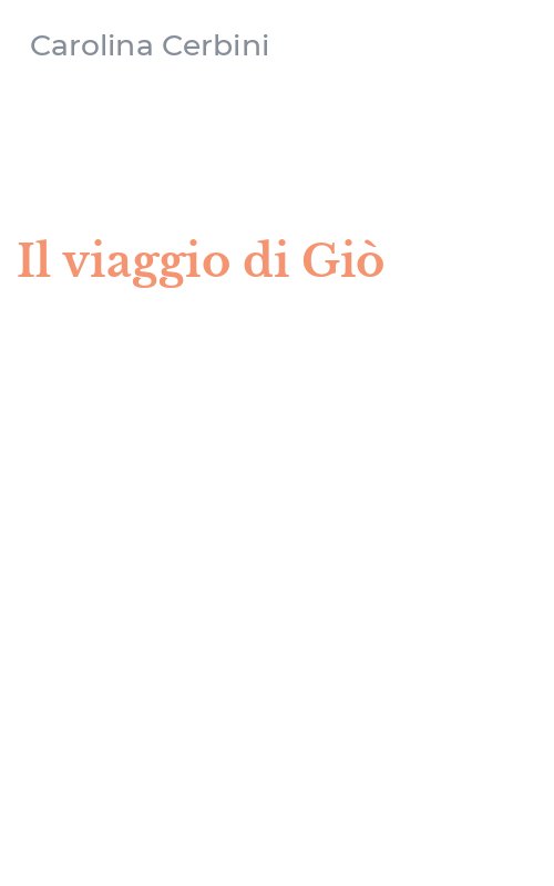 Il viaggio di Giò