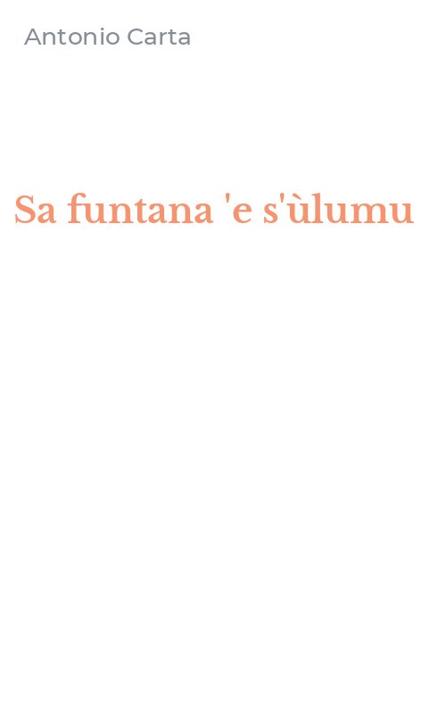 Sa funtana 'e s'ùlumu