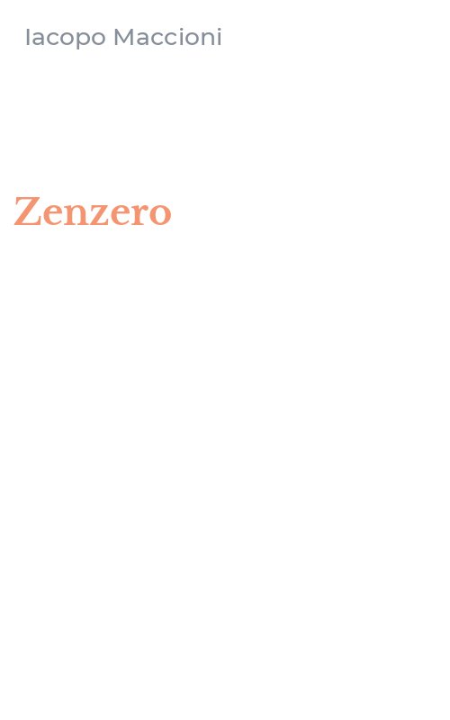 Zenzero