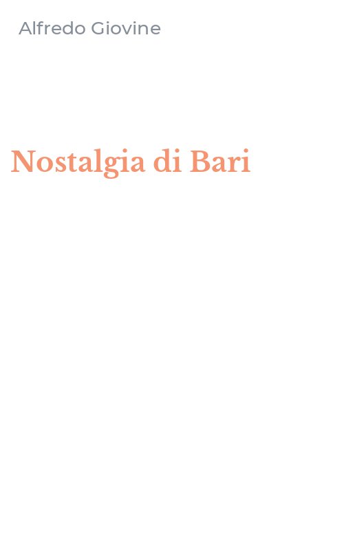 Nostalgia di Bari