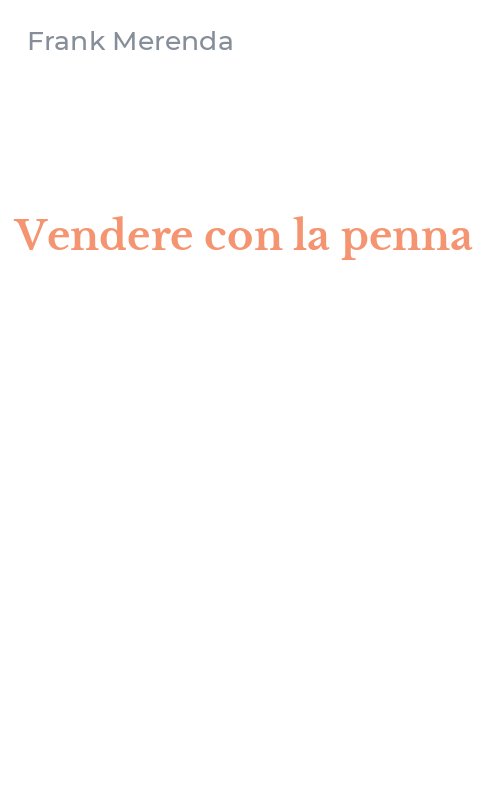 Vendere con la penna