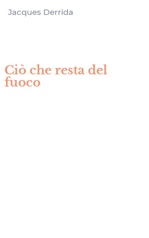 Ciò che resta del fuoco