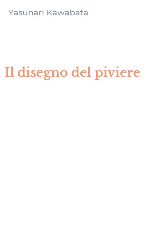 Il disegno del piviere