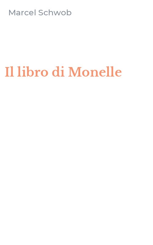 Il libro di Monelle