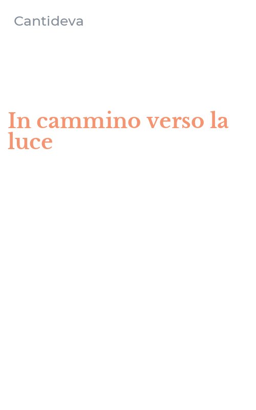 In cammino verso la luce