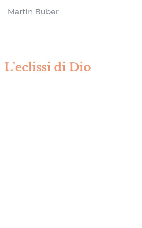 L'eclissi di Dio