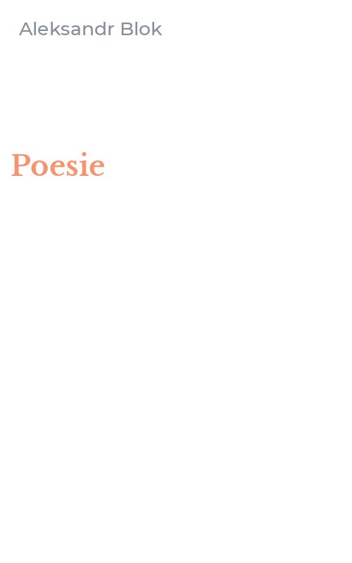 Poesie