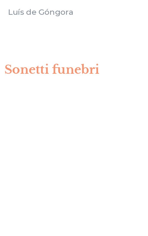 Sonetti funebri