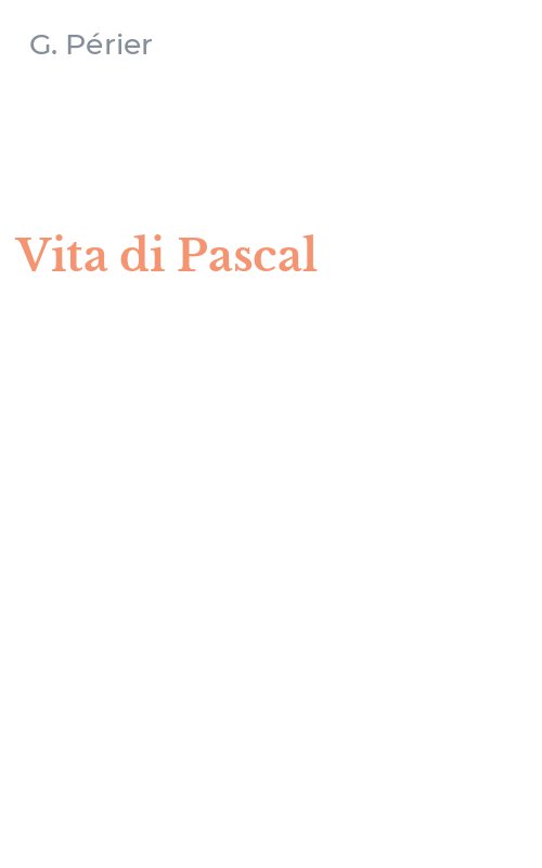 Vita di Pascal