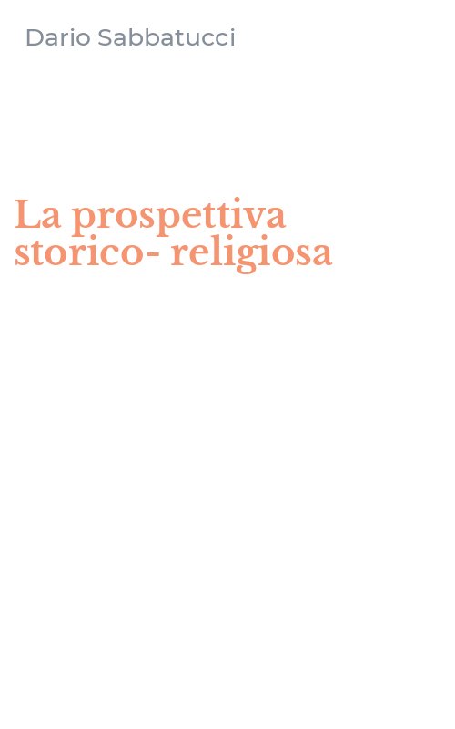 La prospettiva storico-religiosa