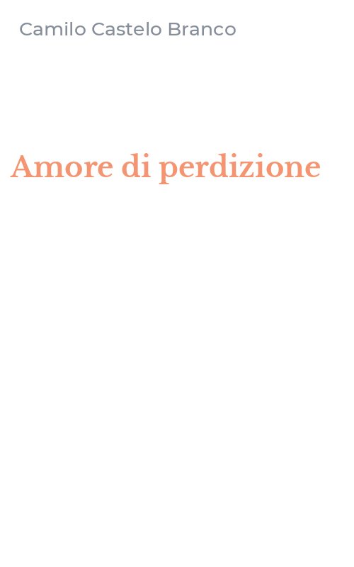 Amore di perdizione