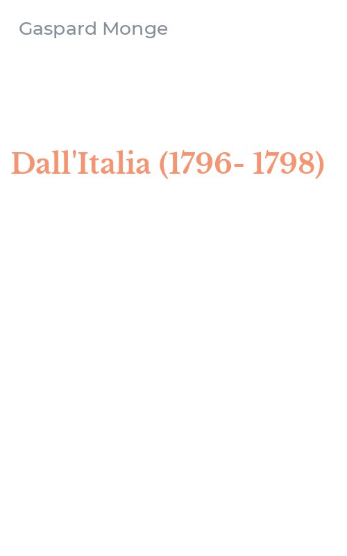 Dall'Italia (1796-1798)