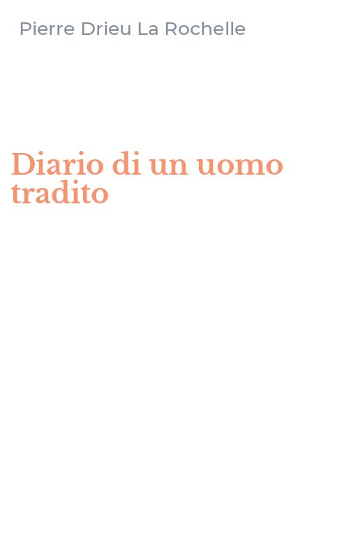 Diario di un uomo tradito