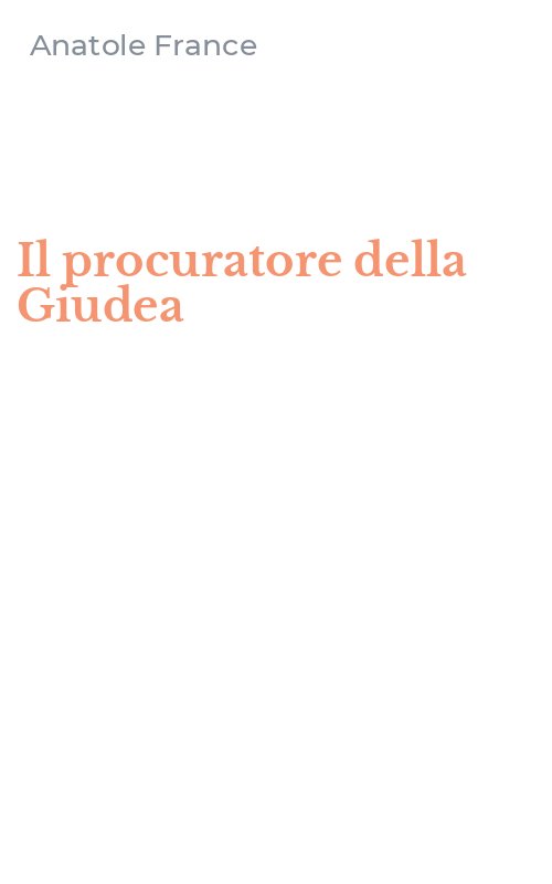 Il procuratore della Giudea
