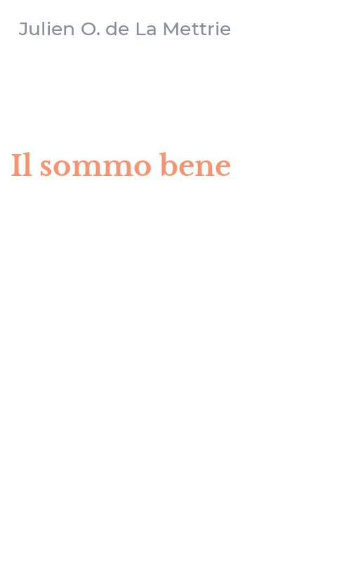 Il sommo bene