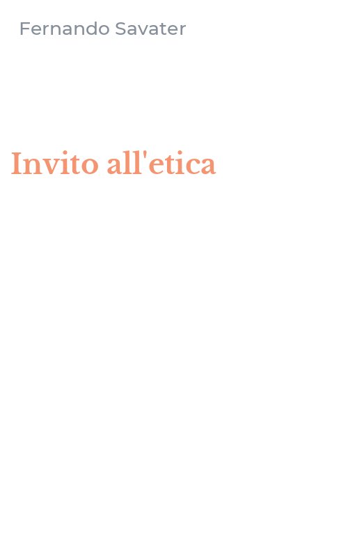 Invito all'etica