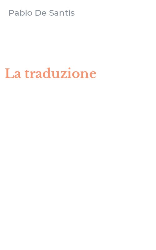 La traduzione