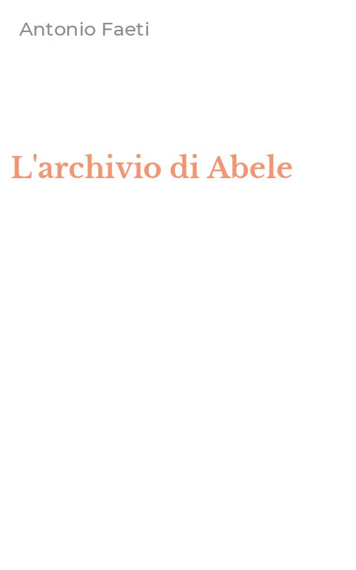 L'archivio di Abele