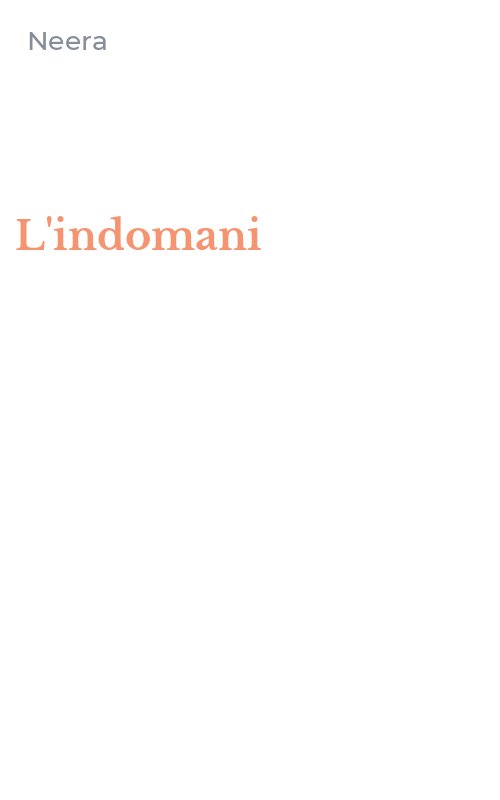 L'indomani