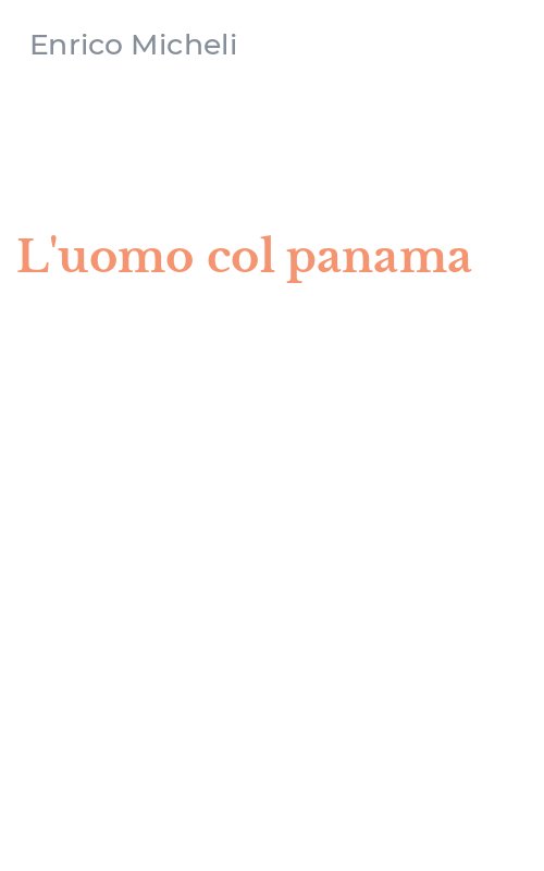 L'uomo col panama