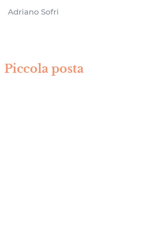 Piccola posta