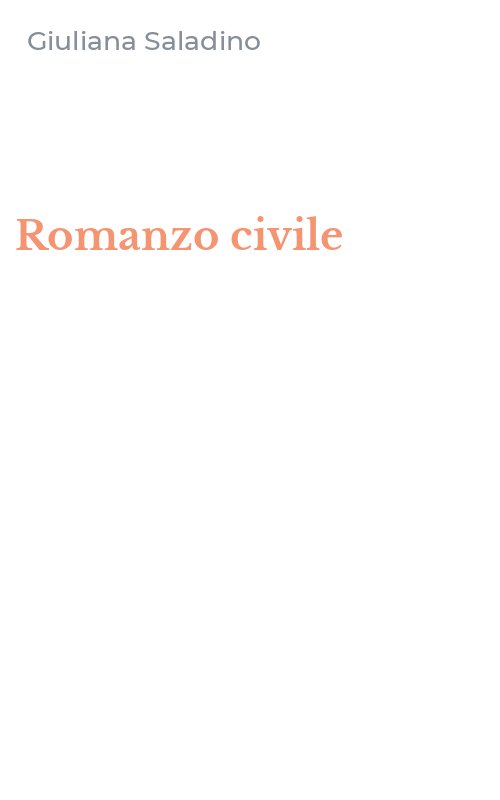 Romanzo civile
