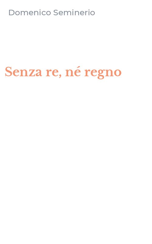 Senza re, né regno