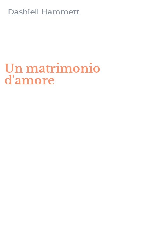 Un matrimonio d'amore