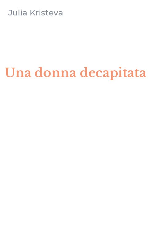Una donna decapitata