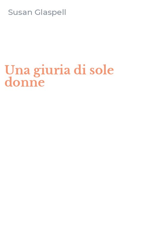 Una giuria di sole donne
