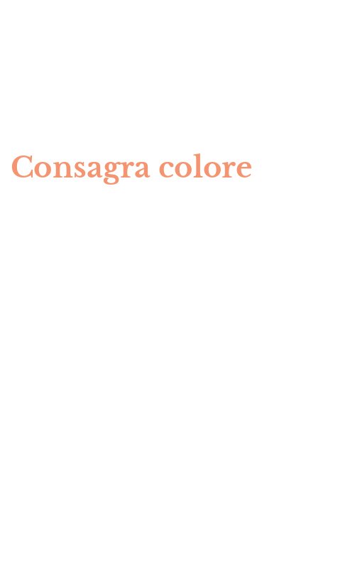 Consagra colore