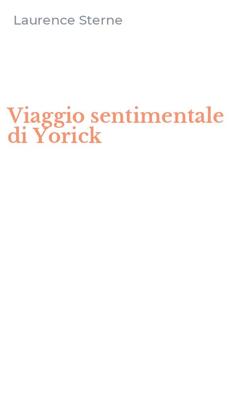 Viaggio sentimentale di Yorick