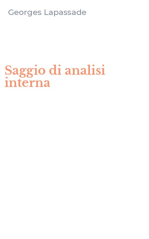 Saggio di analisi interna