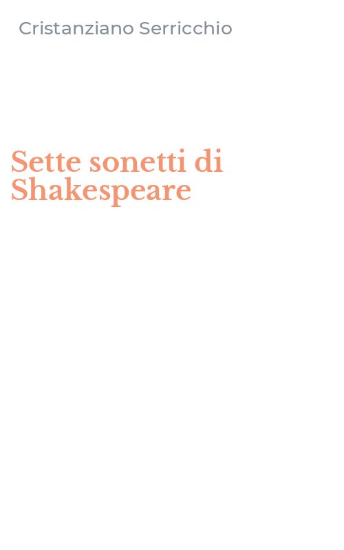 Sette sonetti di Shakespeare