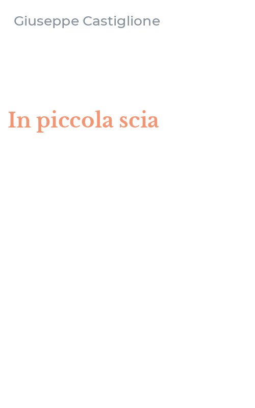 In piccola scia