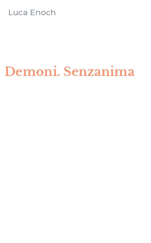 Demoni. Senzanima