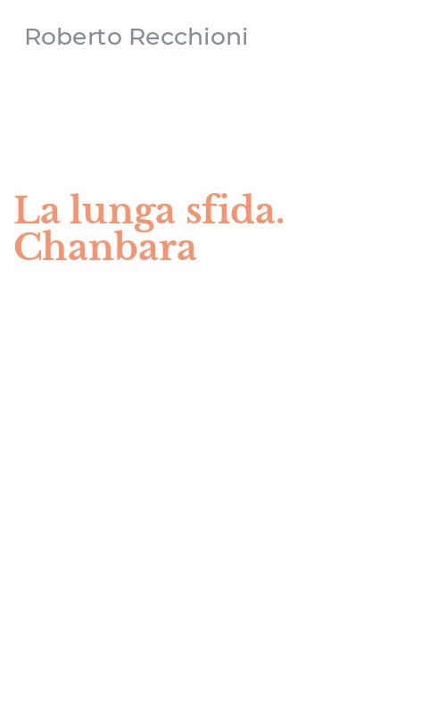 La lunga sfida. Chanbara