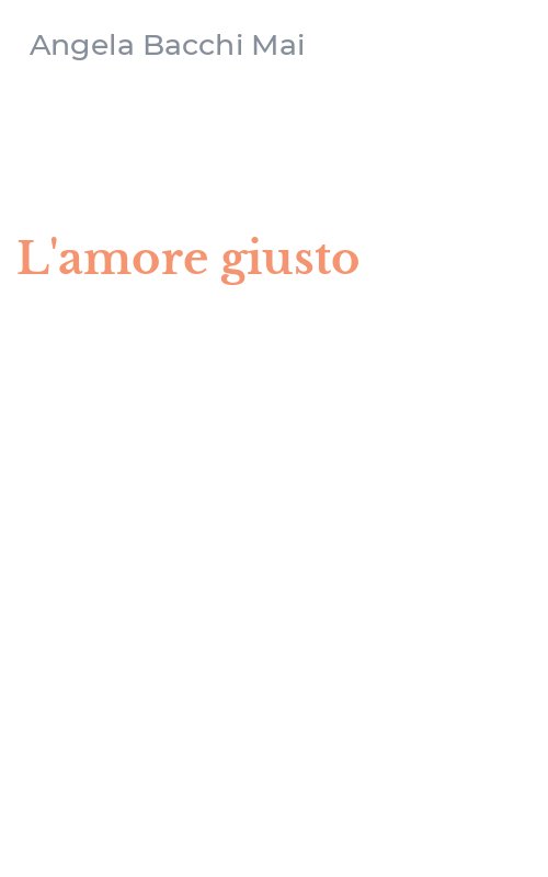 L'amore giusto