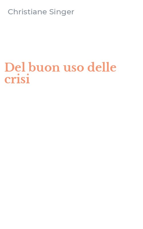 Del buon uso delle crisi