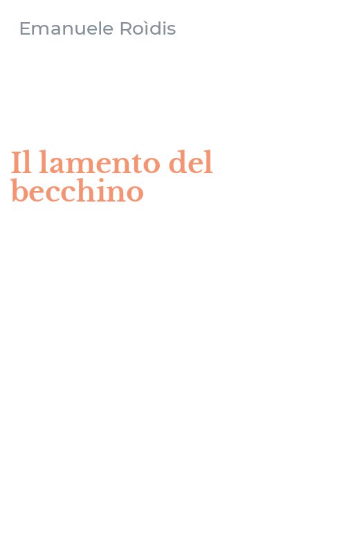 Il lamento del becchino